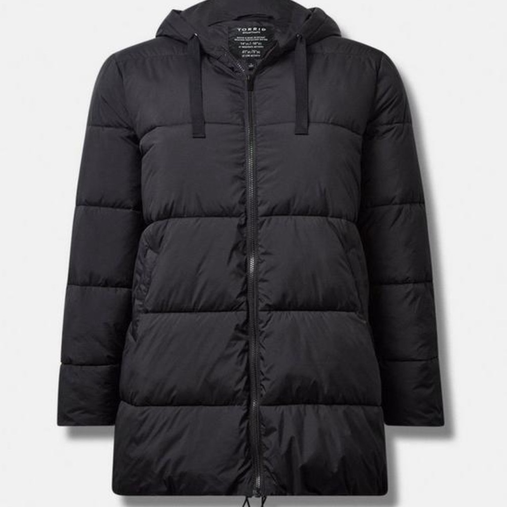 Longline Hooded Puffer